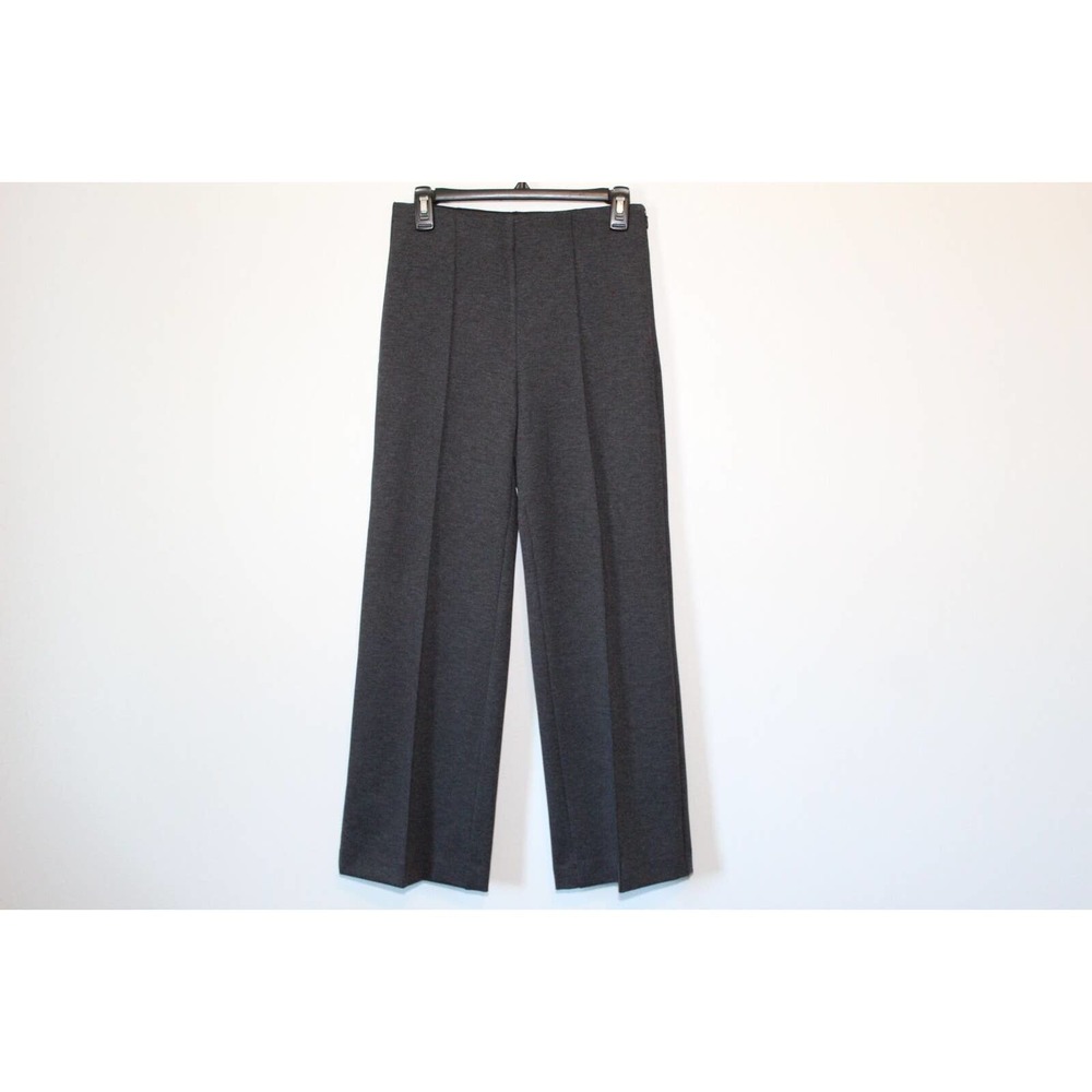 Ann Taylor The Easy Wide Leg Pant Dark Harbor Grey Size PS Petite Small H14239 - Picture 2 of 12